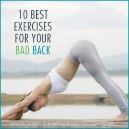Do these 10 exercises to relieve back pain.