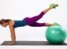 Yoga Ball Poses