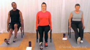 Seated Chair Hamstring Stretch